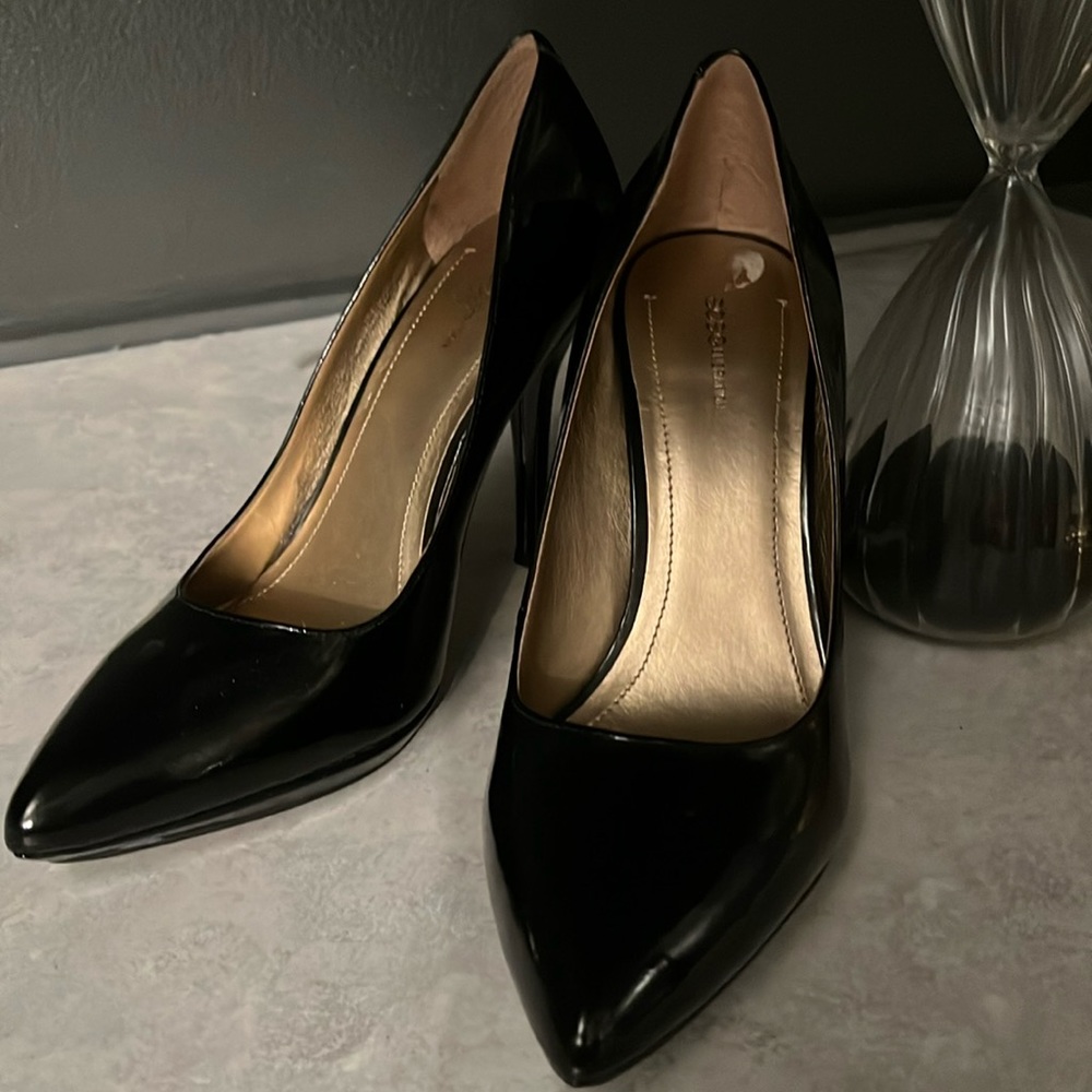 Black Patent heels